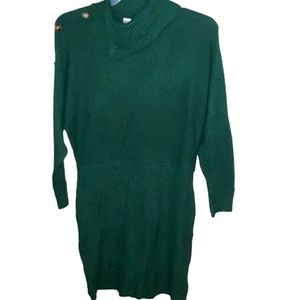 Alison Brittney Green Sweater Dress